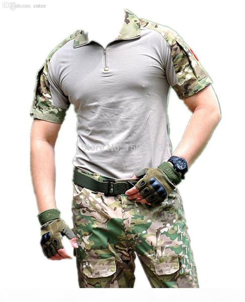 wholesale-plus size t shirt men 2016 sport shirt camouflage breathable army tactical combat t shirt dry sport camo tees, White;black
wholesale-plus size t shirt men 2016 sport shirt camouflage breathable army tactical combat t shirt dry sport camo tees, White;black