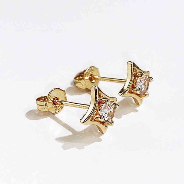 women's 18 k gold earrings exquisite square cz pendant female personality wild jewelry aretes de mujer women, Golden
women's 18 k gold earrings exquisite square cz pendant female personality wild jewelry aretes de mujer women, Golden