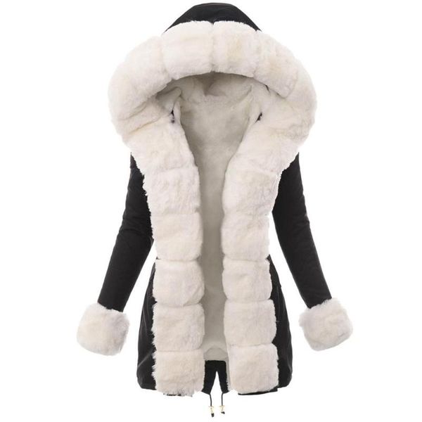 women's down & parkas zity womens hooded faux fur coat plus size ladies lining winter warm thick long jacket overcoat s-xxxl, Black
women's down & parkas zity womens hooded faux fur coat plus size ladies lining winter warm thick long jacket overcoat s-xxxl, Black