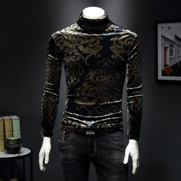 2020 paisley luxo gold vintage men's t-shirt foral high-collar male with sleeve long clothes soft club party a1k5, White;black
2020 paisley luxo gold vintage men's t-shirt foral high-collar male with sleeve long clothes soft club party a1k5, White;black