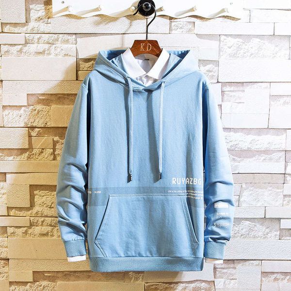 spring hooded pullover sweater sports coat large size class clothes youth printed long sleeve men's wear, Gray
spring hooded pullover sweater sports coat large size class clothes youth printed long sleeve men's wear, Gray