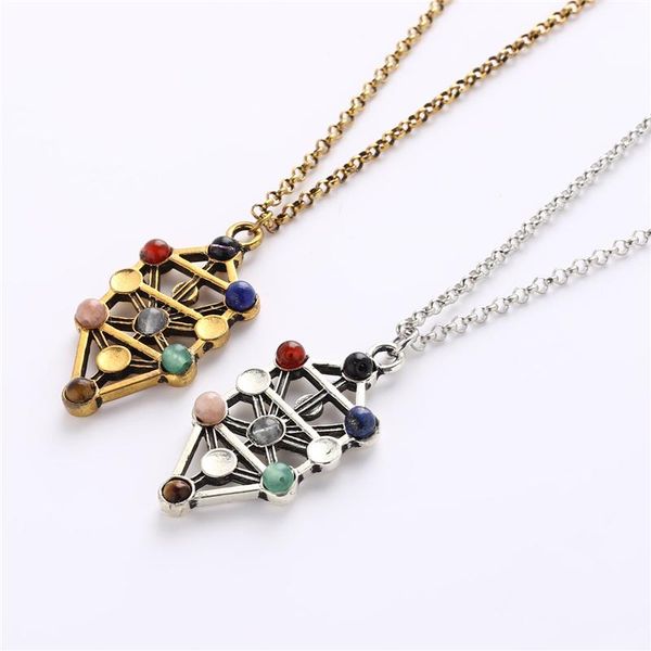 pendant necklaces 2021 classic mixed chakra orgone revitalization and relaxation chi energy enhancing crystal necklace, Silver
pendant necklaces 2021 classic mixed chakra orgone revitalization and relaxation chi energy enhancing crystal necklace, Silver