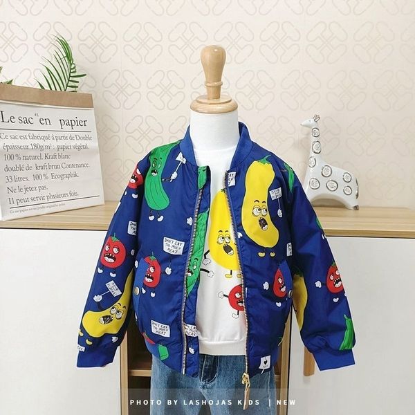winter baby girls boys vegetables printed long jacket kids keep warm thick fruits parkas coats children girls outerwear boys cl 201126, Blue;gray
winter baby girls boys vegetables printed long jacket kids keep warm thick fruits parkas coats children girls outerwear boys cl 201126, Blue;gray