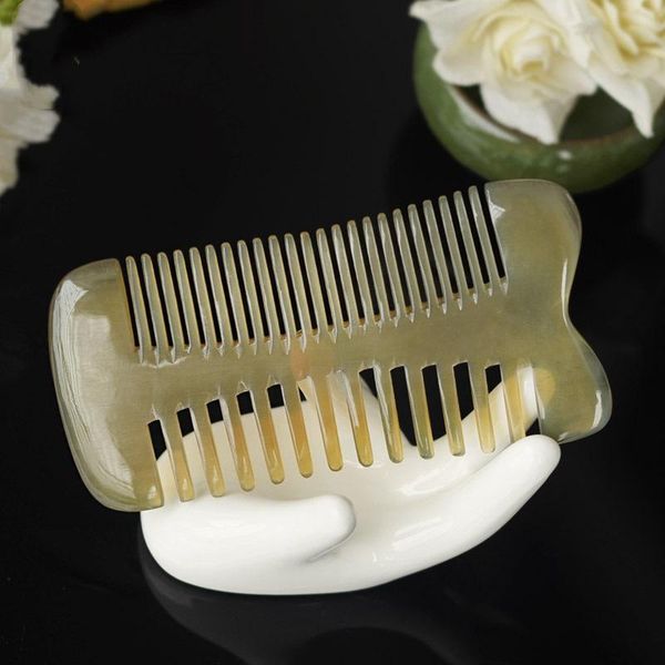 hair brushes double sided wide fine comb yak horn authentic natural combs scorpion dense teeth anti static loss g1125, Silver
hair brushes double sided wide fine comb yak horn authentic natural combs scorpion dense teeth anti static loss g1125, Silver