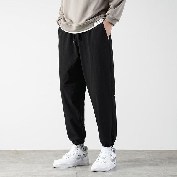 men's pants harem spring and autumn casual trousers loose-fitting feet quick-drying tide stretch clothing fashion streetwear, Black
men's pants harem spring and autumn casual trousers loose-fitting feet quick-drying tide stretch clothing fashion streetwear, Black