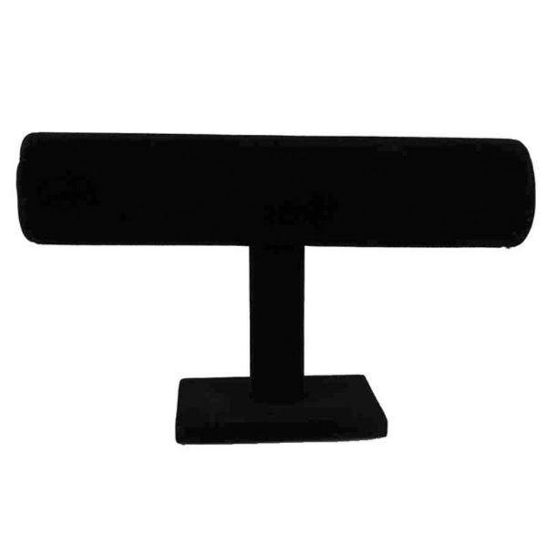 black velvet t bar display stand for bracelet chain necklace women men watch holder rack fashion jewelry organizer display, Pink;blue
black velvet t bar display stand for bracelet chain necklace women men watch holder rack fashion jewelry organizer display, Pink;blue