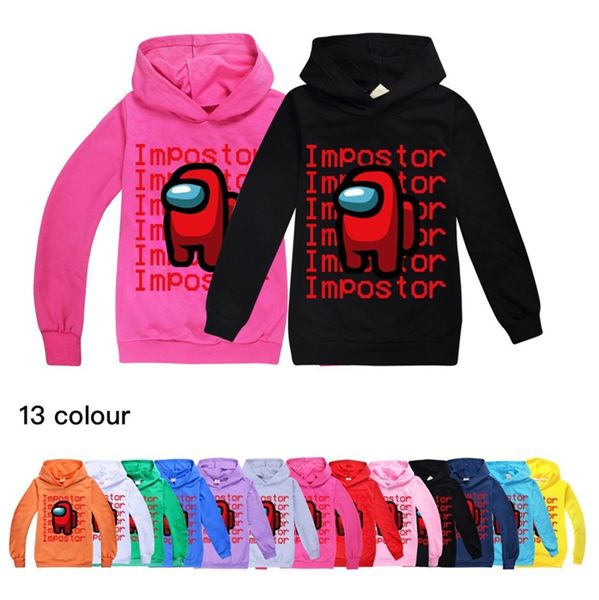 childrenamong us game hoodies pullover sweatshirts kids designer t-shirt hooded sweater junior boy girls long sleeve blouse e112101, Black
childrenamong us game hoodies pullover sweatshirts kids designer t-shirt hooded sweater junior boy girls long sleeve blouse e112101, Black