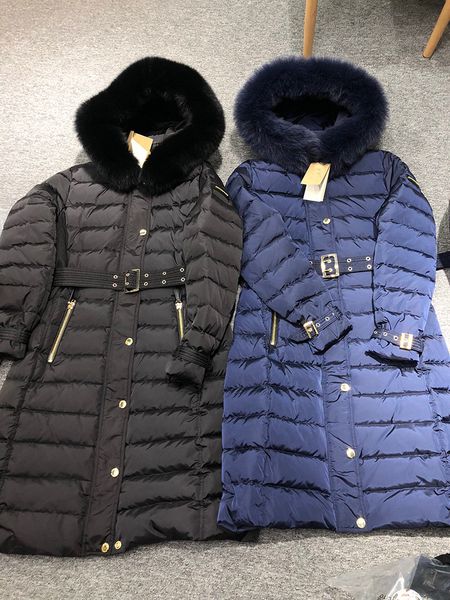 2020 designer winter womens down jacket hoodie burberr fashion classic casual ladies long pullover real fur puffer jackets coats clothes, Black
2020 designer winter womens down jacket hoodie burberr fashion classic casual ladies long pullover real fur puffer jackets coats clothes, Black