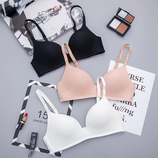 bras elovegirl seamless enhancement bra braletter solid color simple double cross lingerie japan wire underwear for women, Red;black
bras elovegirl seamless enhancement bra braletter solid color simple double cross lingerie japan wire underwear for women, Red;black