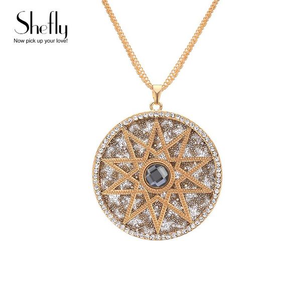 pendant necklaces fashion jewelry big star necklace for women gold glittering starry sky sweater chain long 2021 arrival, Silver
pendant necklaces fashion jewelry big star necklace for women gold glittering starry sky sweater chain long 2021 arrival, Silver