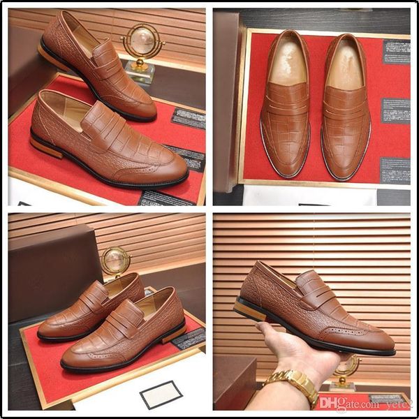 wedding dress suit formal shoe mens loafers men slip on men dress shoes business shoes designer men oxford leather zapatos hombre vestir, Black
wedding dress suit formal shoe mens loafers men slip on men dress shoes business shoes designer men oxford leather zapatos hombre vestir, Black