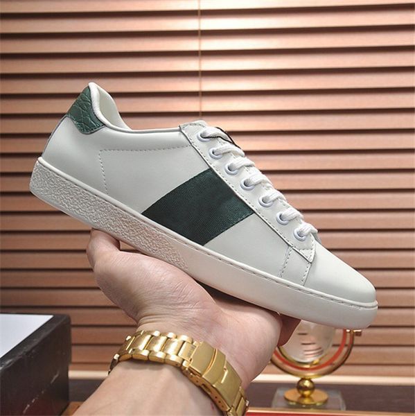 women men casual shoes sneakers ace bee tiger embroidery shoes leather stripes walking trainers white dress sneakers chaussures, Black
women men casual shoes sneakers ace bee tiger embroidery shoes leather stripes walking trainers white dress sneakers chaussures, Black