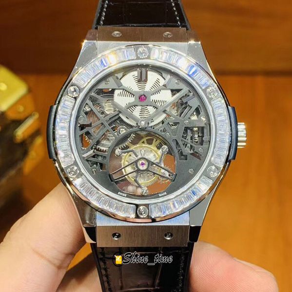 version classic fusion diamond bezel silver case 505.ox.0180.lr.1904 true tourbillon skeleton dial automatic mens watch leather strap, Slivery;brown
version classic fusion diamond bezel silver case 505.ox.0180.lr.1904 true tourbillon skeleton dial automatic mens watch leather strap, Slivery;brown