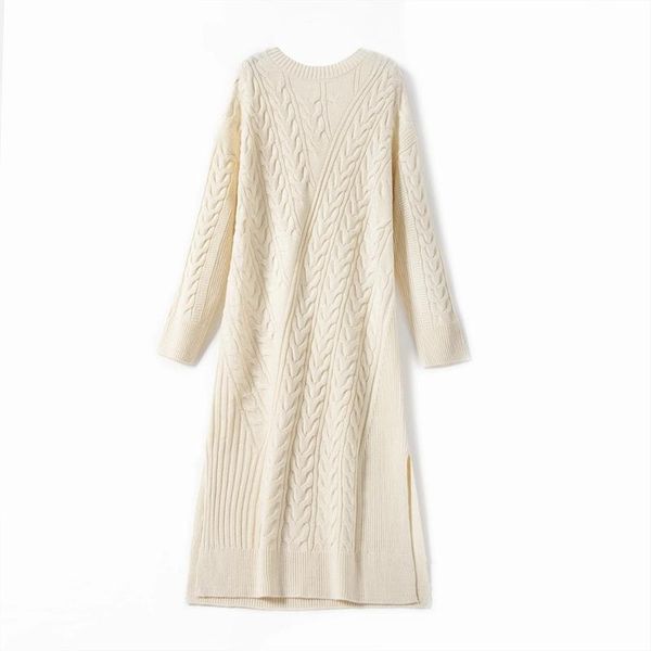 casual dresses wool blend women knit dress long sleeve o-neck hem split lady midi autumn winter, Black;gray
casual dresses wool blend women knit dress long sleeve o-neck hem split lady midi autumn winter, Black;gray