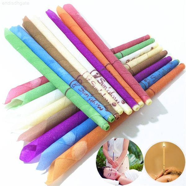 1 pair candles thermo-auricular ear treatment bee wax removal clean coning therapy fragrance candling ears care
1 pair candles thermo-auricular ear treatment bee wax removal clean coning therapy fragrance candling ears care