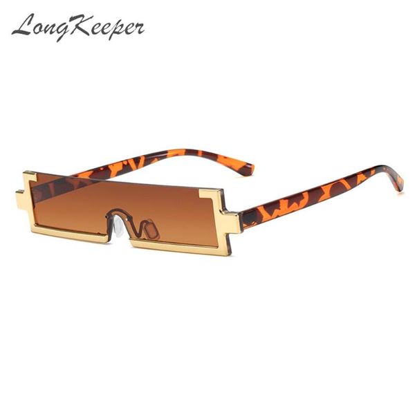 LongKeeper Semi Rimless Metal Rectangular Sunglasses Women Men Vintage One Piece Lenses Grey Brown Sun Glasses, White;black
LongKeeper Semi Rimless Metal Rectangular Sunglasses Women Men Vintage One Piece Lenses Grey Brown Sun Glasses, White;black