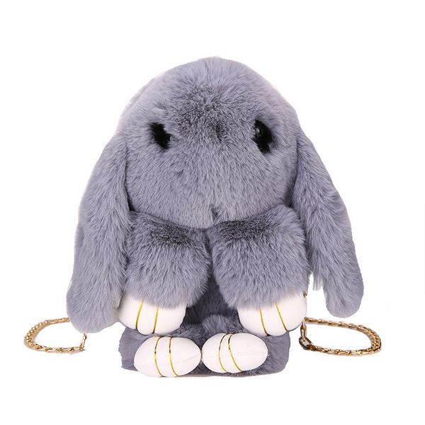 fashion backpack 33cm cute girl fur cape rabbit hare wool chains handbag women's casual plush dead eyelash messenger bag, Silver
fashion backpack 33cm cute girl fur cape rabbit hare wool chains handbag women's casual plush dead eyelash messenger bag, Silver