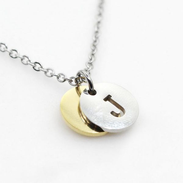 stainless steel initial alphabet j necklace pendant women men jewelry stainless steel round coin letter necklace jewelry, Silver
stainless steel initial alphabet j necklace pendant women men jewelry stainless steel round coin letter necklace jewelry, Silver