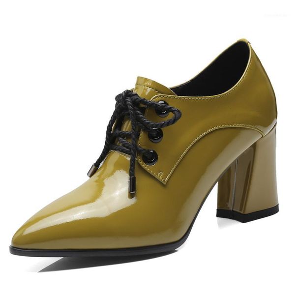 dress shoes fall leather brock women pointed thick high heels ankle boots cross-tied casual office commuter zapatillas mujer 7.5cm1, Black
dress shoes fall leather brock women pointed thick high heels ankle boots cross-tied casual office commuter zapatillas mujer 7.5cm1, Black