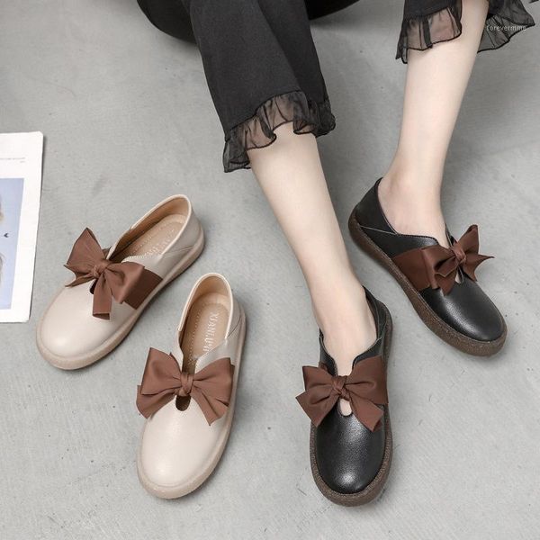 sandals seasons fashion leather flat shoes ladies loafers oxford bow-style soft-soled casual non-slip slip-on1, Black
sandals seasons fashion leather flat shoes ladies loafers oxford bow-style soft-soled casual non-slip slip-on1, Black