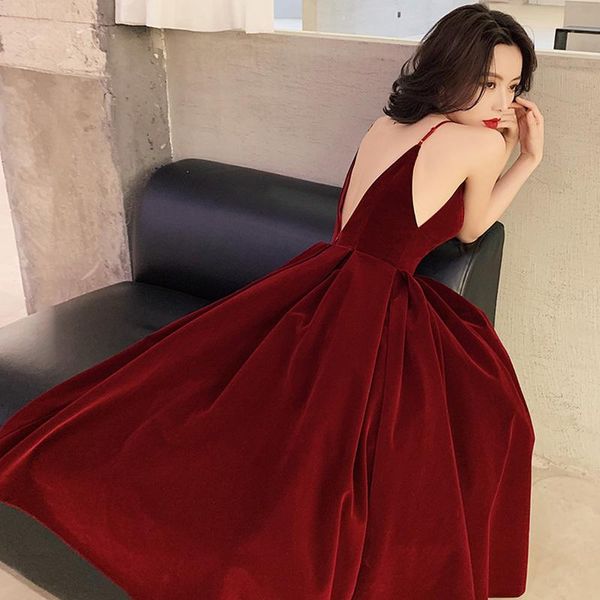 casual dresses summer 2021 fashion backless velvet dress for women v neck spaghetti strap sleeveless high waist party female black, Black;gray
casual dresses summer 2021 fashion backless velvet dress for women v neck spaghetti strap sleeveless high waist party female black, Black;gray