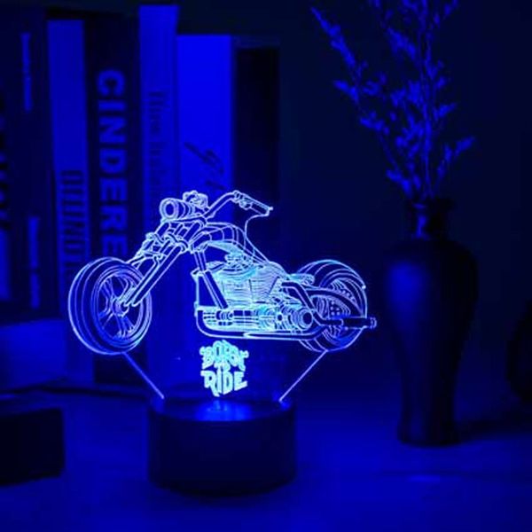 2021 new 7 colors changing motor bike night light 3d led lamps 27py
2021 new 7 colors changing motor bike night light 3d led lamps 27py