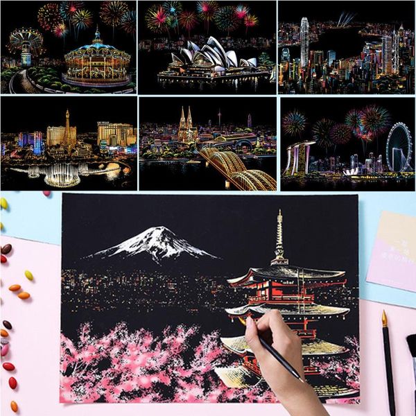 kids toy baby funny toys for boy girl 40.5x28.5 cm in magic scratch art painting paper with drawing stick kids toy
kids toy baby funny toys for boy girl 40.5x28.5 cm in magic scratch art painting paper with drawing stick kids toy