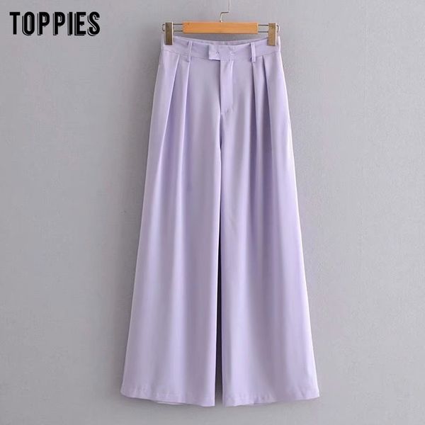 purple suit pants women high waist wide leg pants summer trousers women clothes pantalones de mujer 201118, Black;white
purple suit pants women high waist wide leg pants summer trousers women clothes pantalones de mujer 201118, Black;white