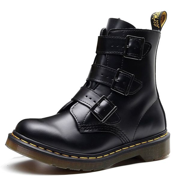 martin british autumn and winter motorcycle leather boots three buckles belts new women's shoes 2020 gwho, Black
martin british autumn and winter motorcycle leather boots three buckles belts new women's shoes 2020 gwho, Black