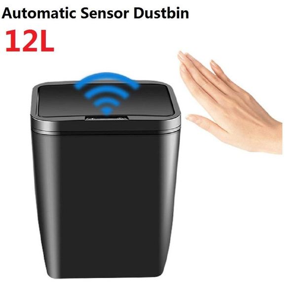 12l home intelligent trash can automatic sensor dustbin smart sensor electric waste bins pp plastic eco-friendly dustbin househo
12l home intelligent trash can automatic sensor dustbin smart sensor electric waste bins pp plastic eco-friendly dustbin househo