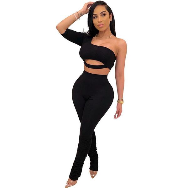 ребристые вязать два piece set tracksuit женщины одно плеча crop top и сложенного штаны костюм sexy club костюмов соответствующих наборы ens, Gray
ребристые вязать два piece set tracksuit женщины одно плеча crop top и сложенного штаны костюм sexy club костюмов соответствующих наборы ens, Gray