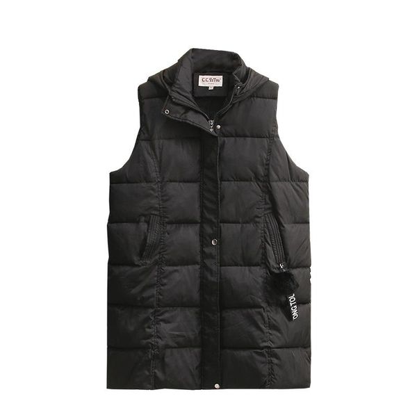 women's vests winter women vest coat oversize padded jacket hairball decoration down cotton warm outer wear fashion casual loose clothe, Black;white
women's vests winter women vest coat oversize padded jacket hairball decoration down cotton warm outer wear fashion casual loose clothe, Black;white