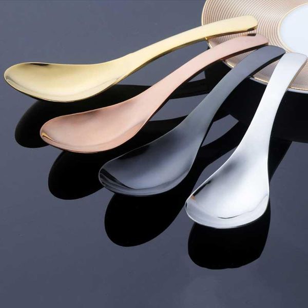 1pcs stainless steel colorful spoons korea silver gold soup spoon copper cutlery prevent tableware tool for kids
1pcs stainless steel colorful spoons korea silver gold soup spoon copper cutlery prevent tableware tool for kids