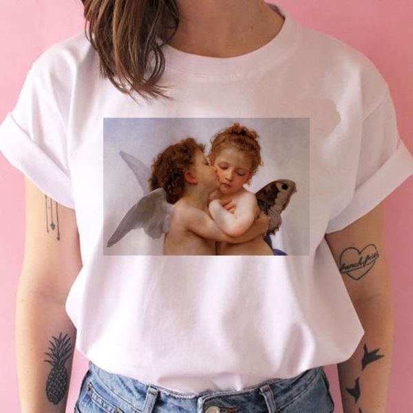 angel t shirt women baby grunge harajuku aesthetic tshirt funny ulzzang graphic hip hop female t-shirt clothes streetwear top, White
angel t shirt women baby grunge harajuku aesthetic tshirt funny ulzzang graphic hip hop female t-shirt clothes streetwear top, White