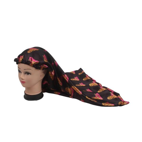 wholesale reusable silk long hair bonnet with custom logo band large hair long satin bonnet 5pcs lot
wholesale reusable silk long hair bonnet with custom logo band large hair long satin bonnet 5pcs lot
