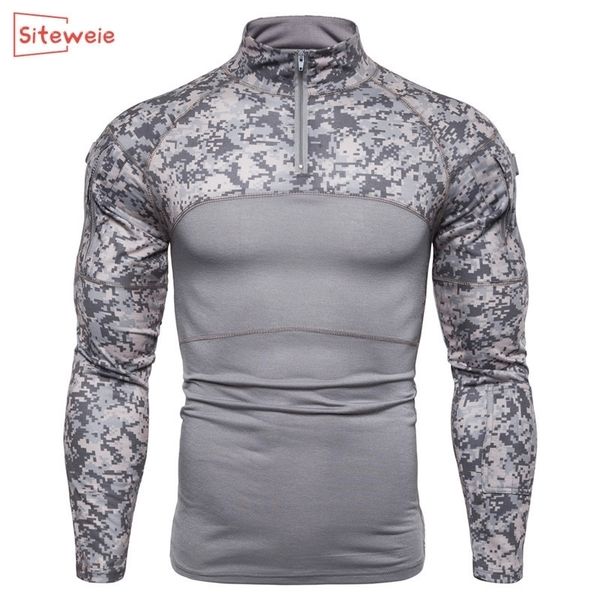 siteweie fashion outdoor fitness t shirt men's camouflage long sleeve sweatshirts men casual joggers sport oversized g425 201202, White;black
siteweie fashion outdoor fitness t shirt men's camouflage long sleeve sweatshirts men casual joggers sport oversized g425 201202, White;black