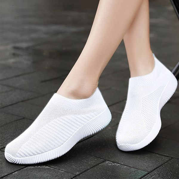 women shoes plus size sneakers women breathable mesh sports shoes female slip on platform sneakers white knit sock shoes casual lj200824, Black
women shoes plus size sneakers women breathable mesh sports shoes female slip on platform sneakers white knit sock shoes casual lj200824, Black