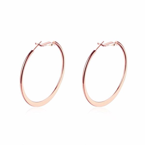 charm trendy punk rose gold color big circle hoop earrings hyperbole ear fashion statement jewelry for women party accessories gift, Golden
charm trendy punk rose gold color big circle hoop earrings hyperbole ear fashion statement jewelry for women party accessories gift, Golden