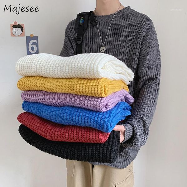 men's sweaters mens o-neck solid pullovers thickening simple korean style all-match harajuku loose plus size 2xl ins leisure 1, White;black
men's sweaters mens o-neck solid pullovers thickening simple korean style all-match harajuku loose plus size 2xl ins leisure 1, White;black