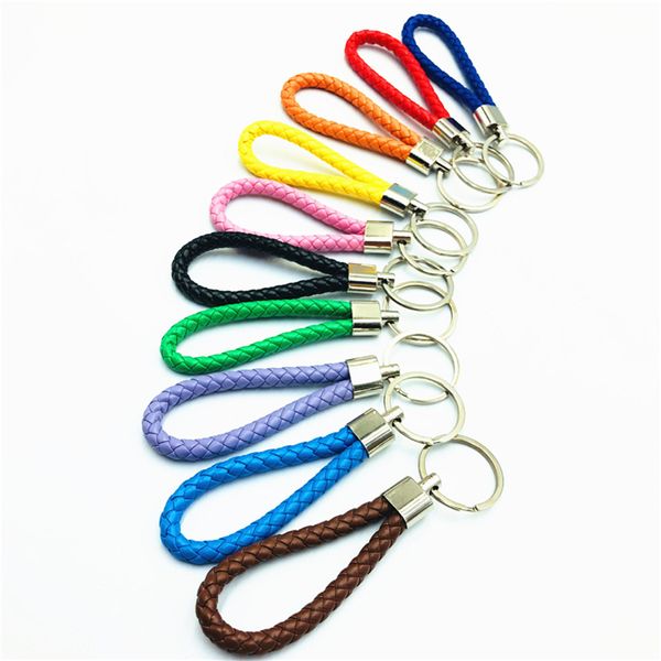 hand knit pu leather rope pendant keychain key chain couple key chains lanyard personality car key ring creative gift e122411
hand knit pu leather rope pendant keychain key chain couple key chains lanyard personality car key ring creative gift e122411