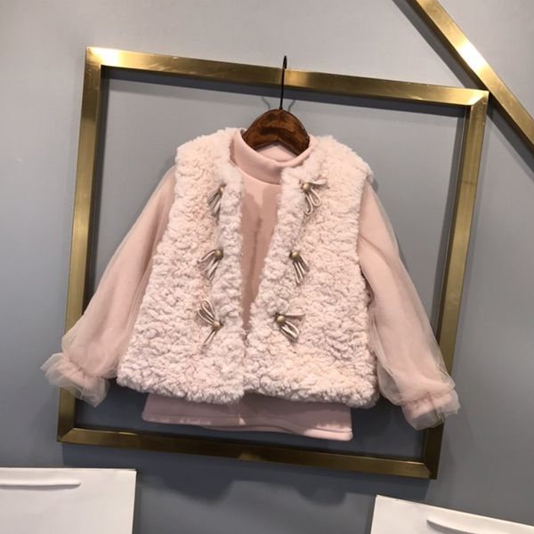 the world's selling new high-end children's clothing velvet pink girl jacket two-piece thick warmth and windproof ing, White
the world's selling new high-end children's clothing velvet pink girl jacket two-piece thick warmth and windproof ing, White
