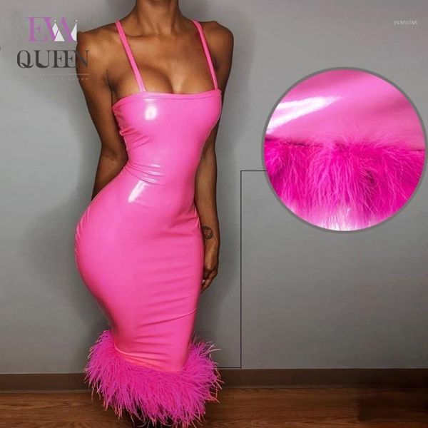 evaqueen 2020 feather bodycon dress autumn leather women dress party spaghetti strap pu pink new elegant club vestido1, Black;gray
evaqueen 2020 feather bodycon dress autumn leather women dress party spaghetti strap pu pink new elegant club vestido1, Black;gray