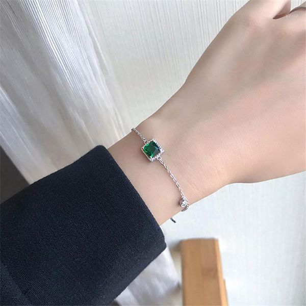 pofunuo 925 sterling silver women green zircon bracelet cute simple link chain sister friends lovers gift bracelets1, Golden;silver
pofunuo 925 sterling silver women green zircon bracelet cute simple link chain sister friends lovers gift bracelets1, Golden;silver