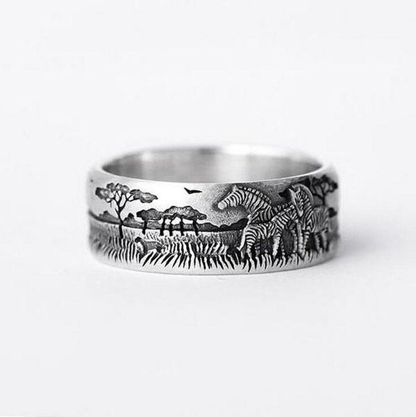 2020 fashion design thai silver color retro creative zebra forest park ring women vintage engagement ring lovers gift jewelry, Golden;silver
2020 fashion design thai silver color retro creative zebra forest park ring women vintage engagement ring lovers gift jewelry, Golden;silver