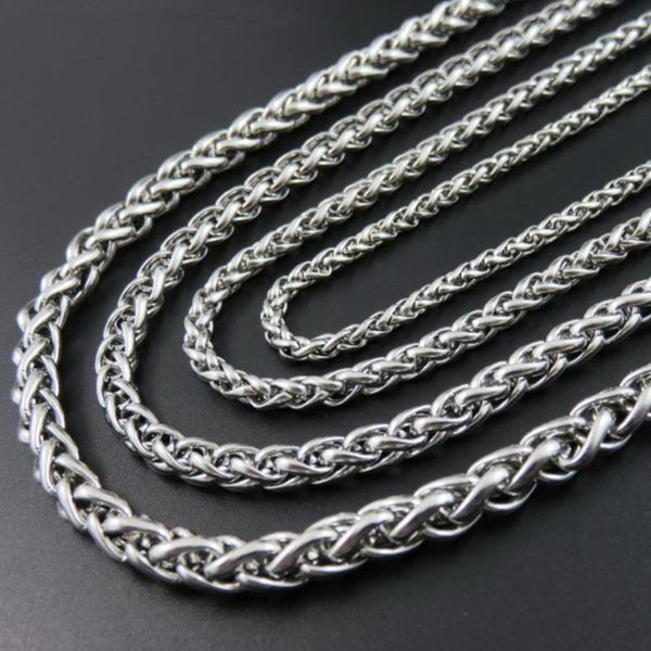 316 stainless steel male diy necklace making circle chain gifts stainless steel rope chain, Silver
316 stainless steel male diy necklace making circle chain gifts stainless steel rope chain, Silver