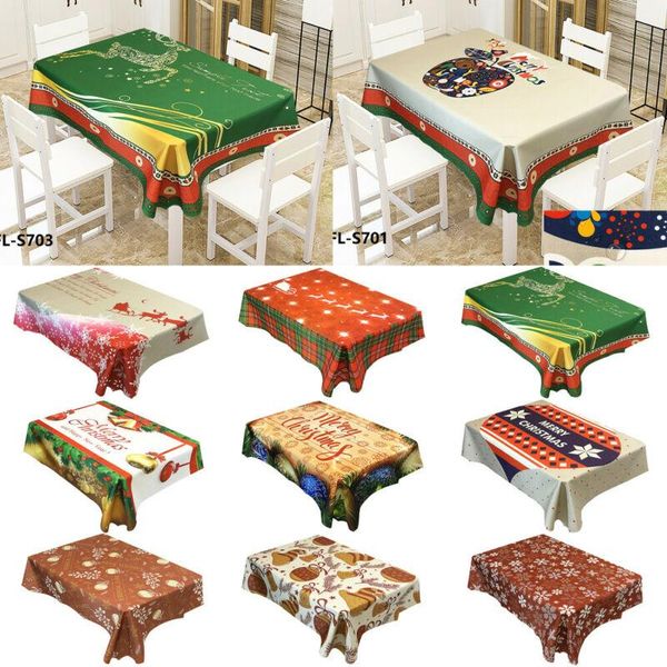 2020 new merry christmas tablecloth print table cover xmas party home dinner decor gift
2020 new merry christmas tablecloth print table cover xmas party home dinner decor gift