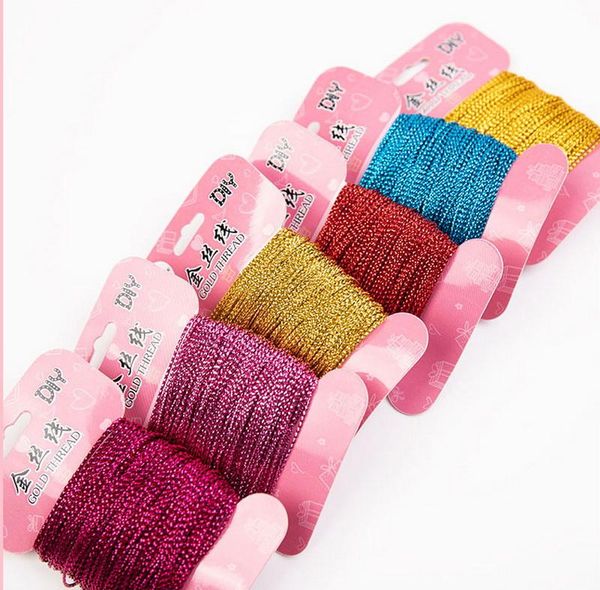 yarn 20 meters 1mm rope gold silver red cord thread string strap ribbon tag line bracelet making no-slip clothing gift deco, Black;white
yarn 20 meters 1mm rope gold silver red cord thread string strap ribbon tag line bracelet making no-slip clothing gift deco, Black;white