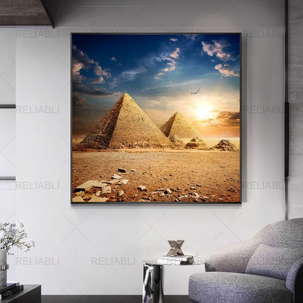 canvas painting ancient egyptian pyramid egypt desert sunset landscape posters and prints wall pictures for living room decor
canvas painting ancient egyptian pyramid egypt desert sunset landscape posters and prints wall pictures for living room decor