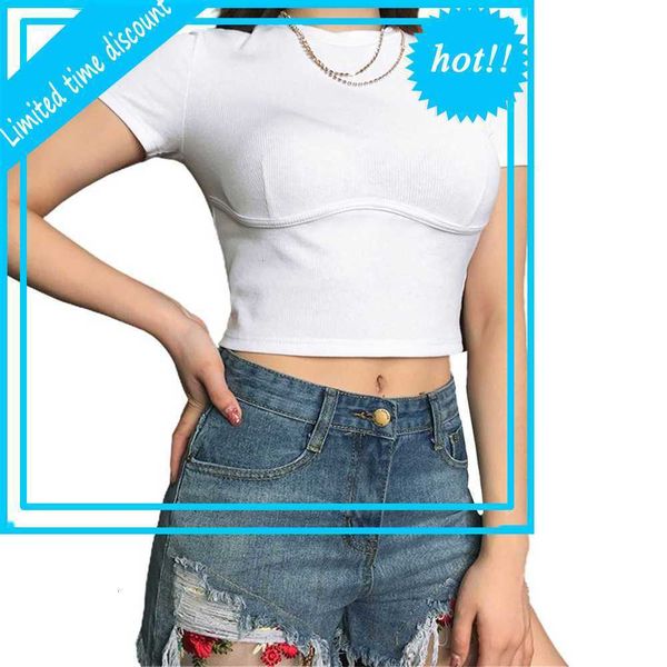 ladies casual basic white short mouw tees high street used t-shirt women's summer clothes
ladies casual basic white short mouw tees high street used t-shirt women's summer clothes