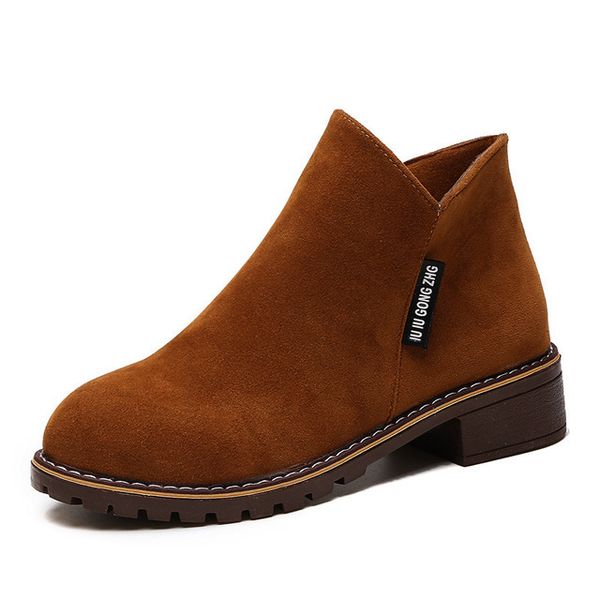 2021 women's zip ankle boots new autumn suede leather square low heels classic shoes ladies fashion casual footwear 1 qy4d, Black
2021 women's zip ankle boots new autumn suede leather square low heels classic shoes ladies fashion casual footwear 1 qy4d, Black